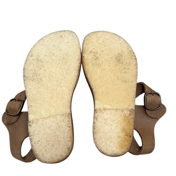 Duckfeet Løkken Sandal Brown Leather Open Toe Buckle Size 36 US 6 - Picture 5 of 7